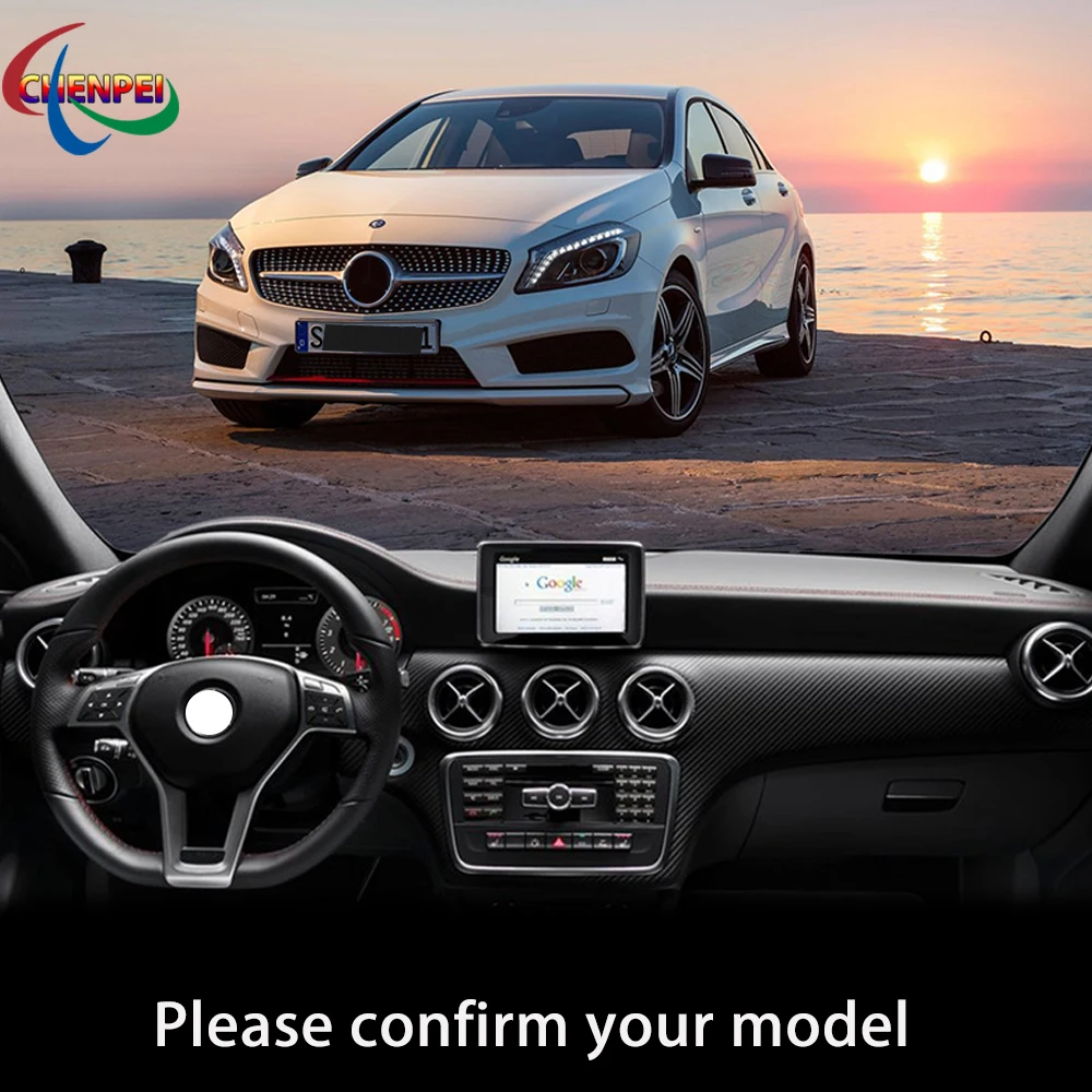 Anti-Slip Anti-UV Mat For Mercedes Benz A-Class W176 2013-2018 Dashboard Cover Pad Dashmat Protect Sunshield Pad Accessories
Anti-Slip Anti-UV Mat For Mercedes Benz A-Class W176 2013-2018 Dashboard Cover Pad Dashmat Protect Sunshield Pad Accessories