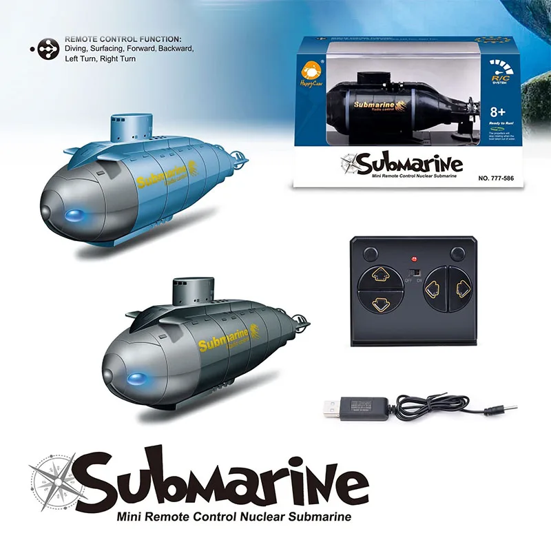 Remote Control Toy Submarine Mini RC Boat Pigboat Model RC Competition Nuclear Submarine High Speed Gift Toy Children
Remote Control Toy Submarine Mini RC Boat Pigboat Model RC Competition Nuclear Submarine High Speed Gift Toy Children
