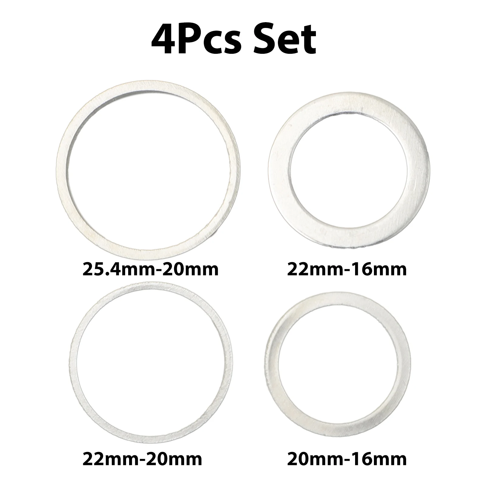 4Pcs/Set Circular Saw Ring For Circular Saw Blade Reduction Ring Conversion Ring For Grinder From Different Angle
4Pcs/Set Circular Saw Ring For Circular Saw Blade Reduction Ring Conversion Ring For Grinder From Different Angle