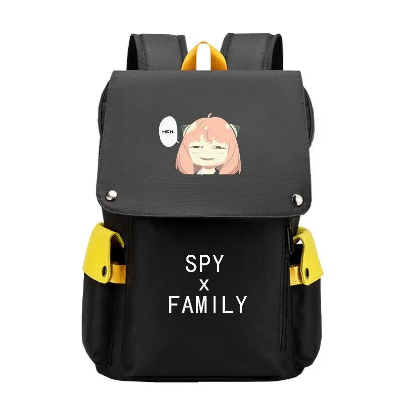 Anime SPY×FAMILY Anya Unisex Fashion Large Capacity Yellow Flip Cartoon Printed Nylon Casual Backpack Gift
Anime SPY×FAMILY Anya Unisex Fashion Large Capacity Yellow Flip Cartoon Printed Nylon Casual Backpack Gift
