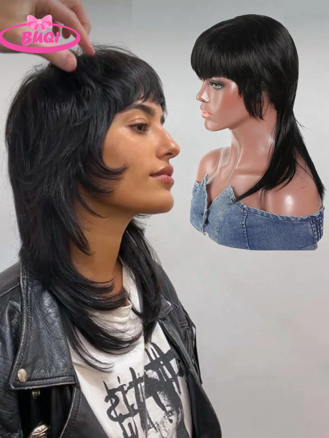 Короткий парик BUQI с челкой, синтетические термостойкие удлинители волос для повседневного использования, парик в стиле Хэллоуина, сома
Короткий парик BUQI с челкой, синтетические термостойкие удлинители волос для повседневного использования, парик в стиле Хэллоуина, сома