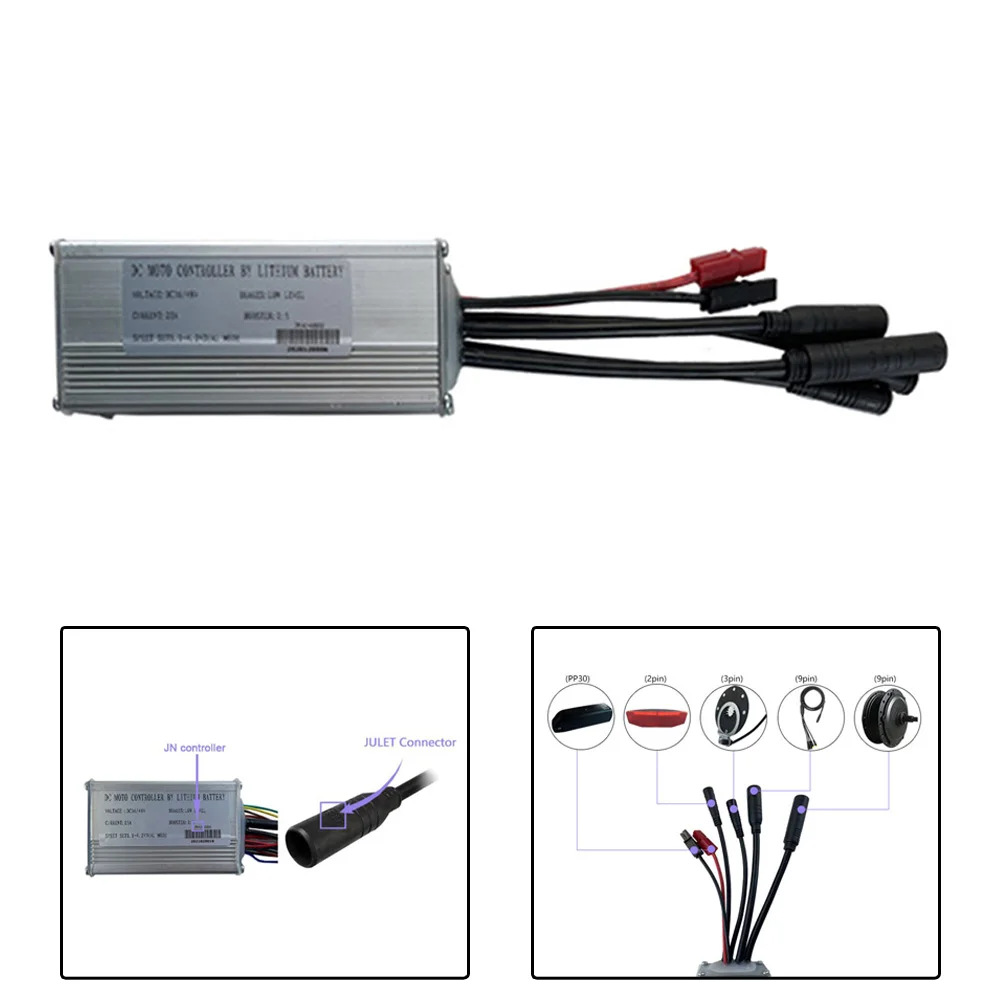 Controllers JN Controller Ebike Accessories For E-bike Square Wave Waterproof 120x53x33mm Electric Bike High Quality
Controllers JN Controller Ebike Accessories For E-bike Square Wave Waterproof 120x53x33mm Electric Bike High Quality