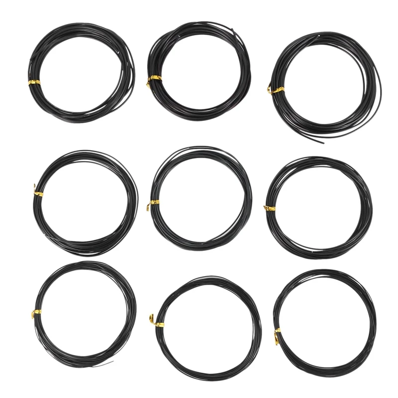 45 Rolls Bonsai Wires Anodized Aluminum Bonsai Training Wire With 3 Sizes (1.0 Mm,1.5 Mm,2.0 Mm),Total 147 Feet (Black)
45 Rolls Bonsai Wires Anodized Aluminum Bonsai Training Wire With 3 Sizes (1.0 Mm,1.5 Mm,2.0 Mm),Total 147 Feet (Black)