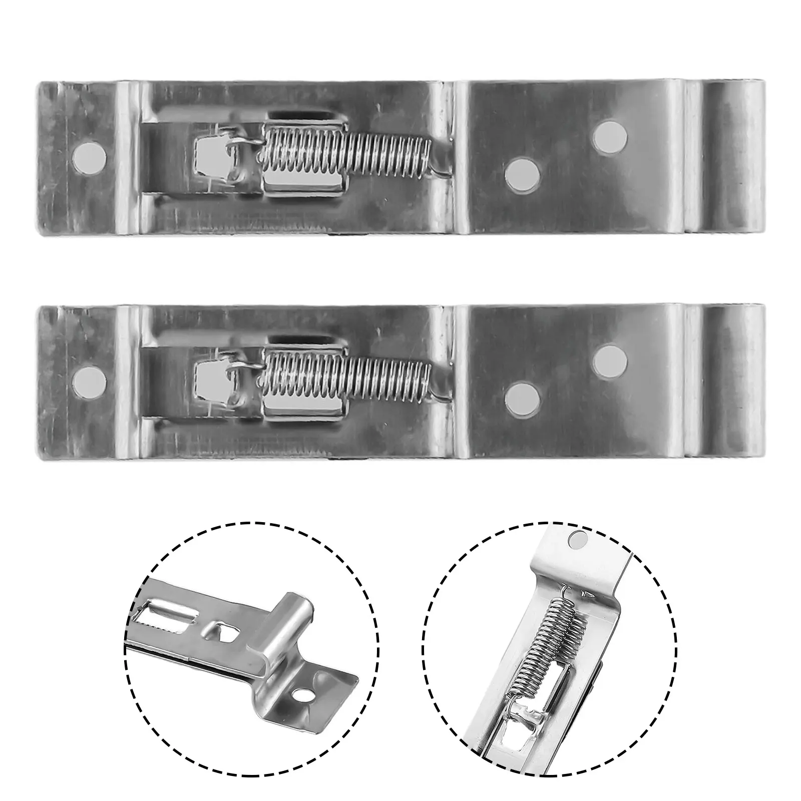 Spring Holder Number Plate Clips Replacement Vehicle Accessories Anti-theft Bracket Frame Parts 2pcs Truck Car
Spring Holder Number Plate Clips Replacement Vehicle Accessories Anti-theft Bracket Frame Parts 2pcs Truck Car