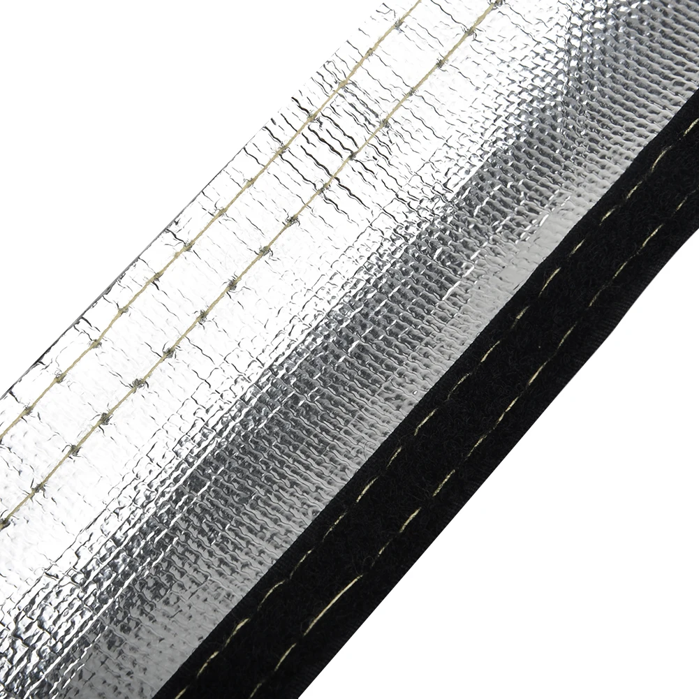 Metal Heat Shield Sleeve Aluminized Heat Sheaths High Heat Resistance 12mm Insulated Wire Hose Cover Wrap Tube
Metal Heat Shield Sleeve Aluminized Heat Sheaths High Heat Resistance 12mm Insulated Wire Hose Cover Wrap Tube