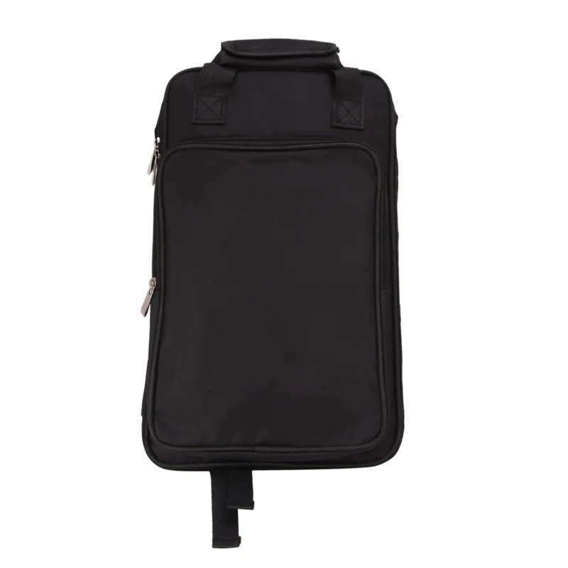 Drumstick Bag with Crossbody Shoulder Strap,Large Capacity Mallet Bag with Anti-Falling Pockets, Gift for Drummers,Black
Drumstick Bag with Crossbody Shoulder Strap,Large Capacity Mallet Bag with Anti-Falling Pockets, Gift for Drummers,Black