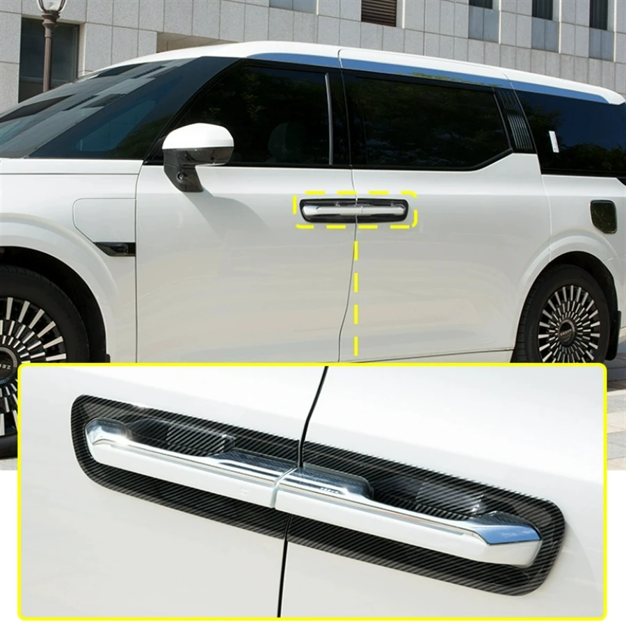 Car Door Handle Catch Protection Cap Cover Trim 4PCS/SET ABS Chrome For Geely Zeekr 009 2022 2023 Exterior Accessories
Car Door Handle Catch Protection Cap Cover Trim 4PCS/SET ABS Chrome For Geely Zeekr 009 2022 2023 Exterior Accessories