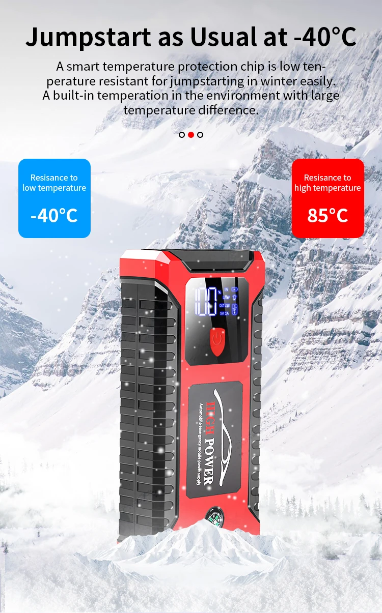 EAFC 12V Car Jump Starter Power Bank Portable Car Battery Booster ChargerStarting Device Auto Emergency Start-up Lighting EAFC 12V Car Jump Starter Power Bank Portable Car Battery Booster ChargerStarting Device Auto Emergency Start-up Lighting