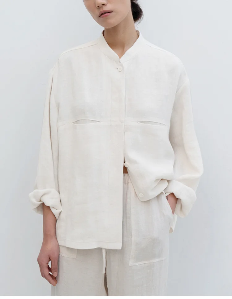 Vintage 100% Linen Women Blouses Elegant Casual Loose Long Sleeve Button Up Shirts Harajuku Oversized Shirt Fashion Woman 2022
Vintage 100% Linen Women Blouses Elegant Casual Loose Long Sleeve Button Up Shirts Harajuku Oversized Shirt Fashion Woman 2022