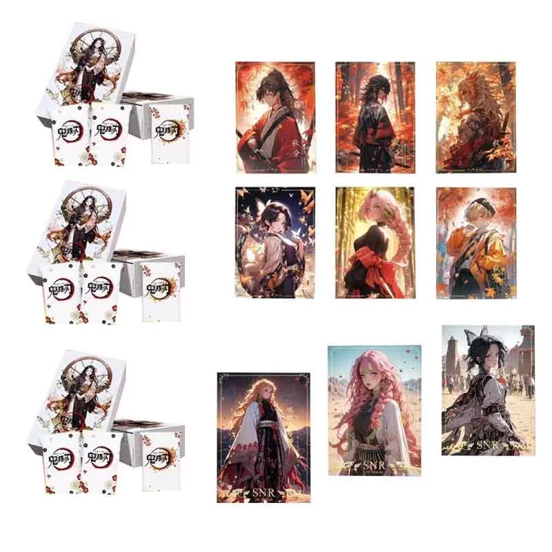 Demon Slayer Collection Cards New Ssp Rainbow Nezuko Kids Toys Games For Children Trading Playing Cards
Demon Slayer Collection Cards New Ssp Rainbow Nezuko Kids Toys Games For Children Trading Playing Cards