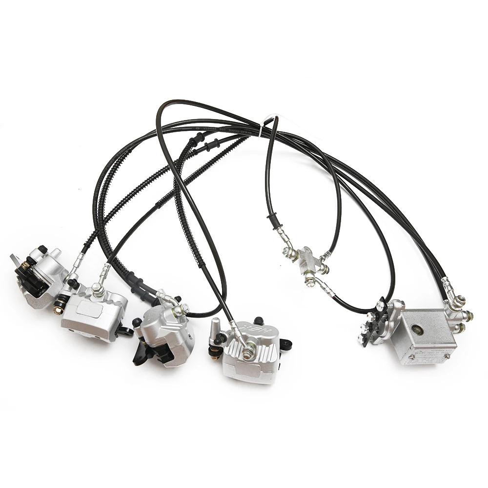 Electric motorcycle cycle disc brake assembly one drag four foot brake rear disc brake
Electric motorcycle cycle disc brake assembly one drag four foot brake rear disc brake