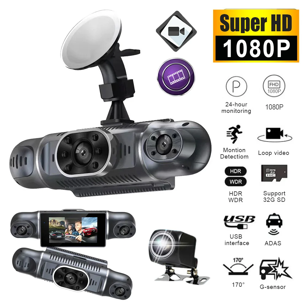 3/4Cameras Car Dash Cam Channel Driving FHD 1080P Front Left Right Rear With WiFi Night Vision Loop Recording 24H Parking Monito
3/4Cameras Car Dash Cam Channel Driving FHD 1080P Front Left Right Rear With WiFi Night Vision Loop Recording 24H Parking Monito