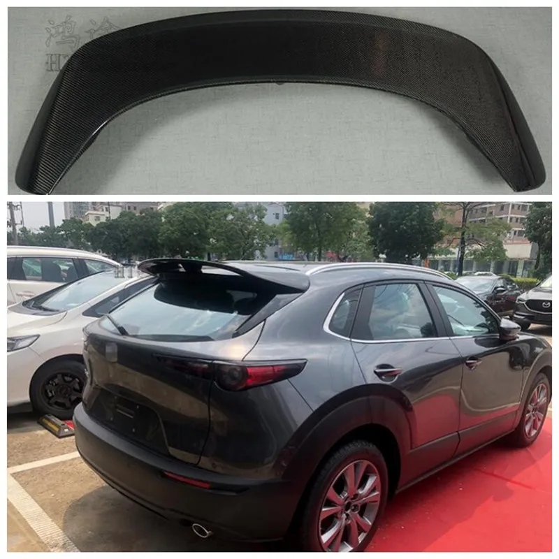 Fits For Mazda CX30 CX-30 2019-2022 High Quality FPR Black & Carbon Fiber Rear Trunk Lip Spoiler Roof Wing
Fits For Mazda CX30 CX-30 2019-2022 High Quality FPR Black & Carbon Fiber Rear Trunk Lip Spoiler Roof Wing