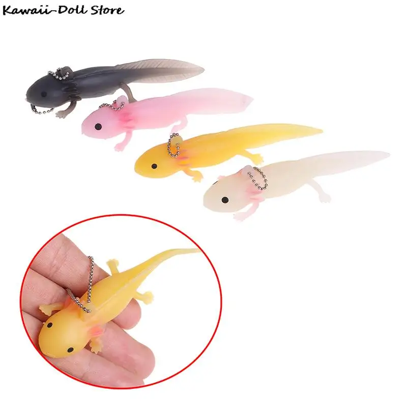 

New Funny Keychain Antistress Squishy Fish Giant Salamande Stress Toy Squeeze Prank Joke Toys For Girls Gag Gifts Brinquedo