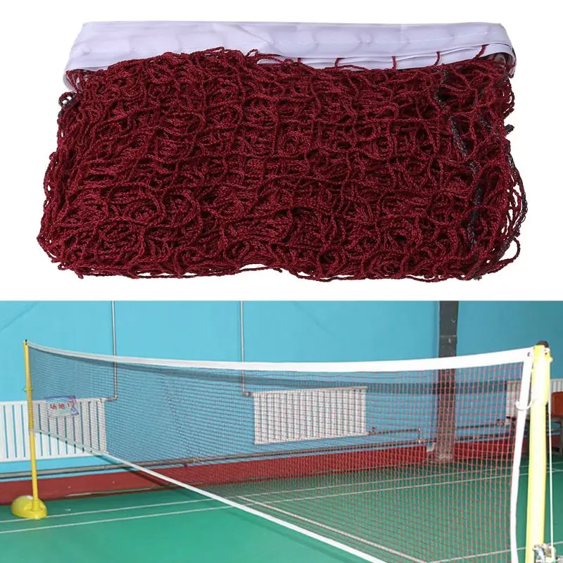 

Badminton Net Thicker Foldable Easy Setup Nylon Multi Sports Net Poles Fast Assembly Portable Tennis Soccer Tennis Net