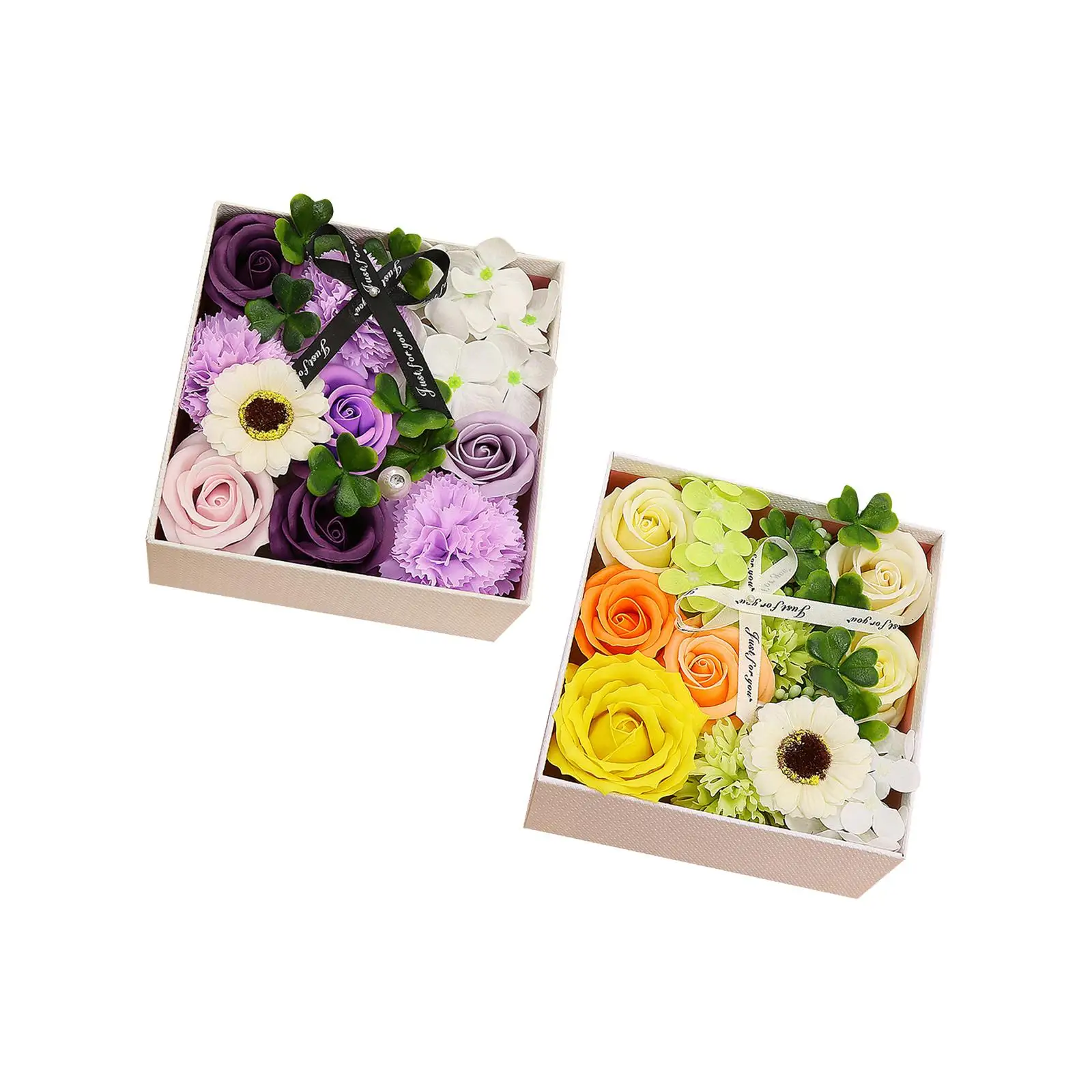 

Soap Flower Bath Decorative Soap in Gift Box Valentine's Day Gift for Mother Wife Girlfriends Lover Mother’S Day Teachers' Day