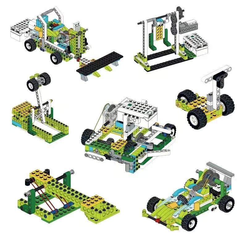 

Конструктор умный технический робот, совместимый с lego Wedo 2.0, функция питания, развивающая школьная детская обучающая кирпичная игрушка