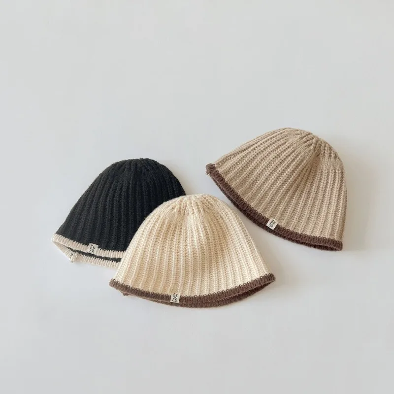 Fall Winter Children Wool Hat Solid Color Girls Bucket Hats Warm Knit Beanie Kids Panama Caps Korean Boys Accessories 4-10Y
Fall Winter Children Wool Hat Solid Color Girls Bucket Hats Warm Knit Beanie Kids Panama Caps Korean Boys Accessories 4-10Y