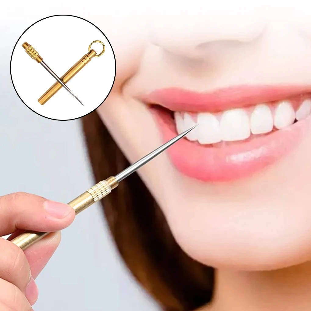 Outdoor Edc Portable Multifunctional Toothpick Bottle Fruit Fork Camping Tool Toothpick Tube Stronger Than Dental Floss
Outdoor Edc Portable Multifunctional Toothpick Bottle Fruit Fork Camping Tool Toothpick Tube Stronger Than Dental Floss