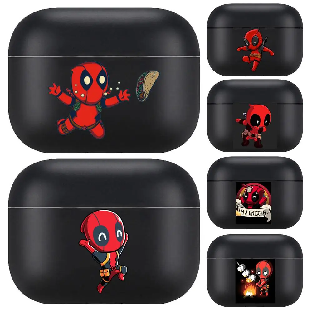 Marvel cute deadpool For Airpods pro 3 case Protective Bluetooth Wireless Earphone Cover for Air Pods airpod case air pod Cases
Marvel cute deadpool For Airpods pro 3 case Protective Bluetooth Wireless Earphone Cover for Air Pods airpod case air pod Cases