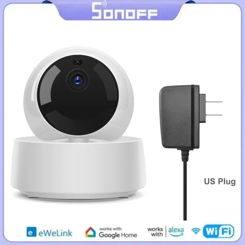 

Камера видеонаблюдения SONOFF GK-200MP2-B 1080P HD, Wi-Fi, датчик движения, угол обзора 360 °, для Alexa eWelink Google