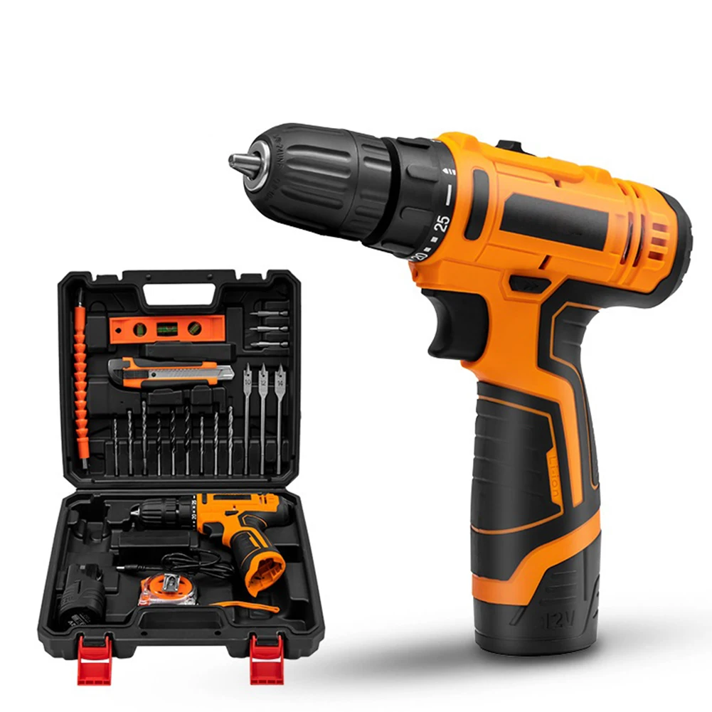 Universal DC 12V-21V Cordless Electric Impact Drill Electric Screwdriver For Home Industry DIY 100-240V Wireless Power Tool
Universal DC 12V-21V Cordless Electric Impact Drill Electric Screwdriver For Home Industry DIY 100-240V Wireless Power Tool