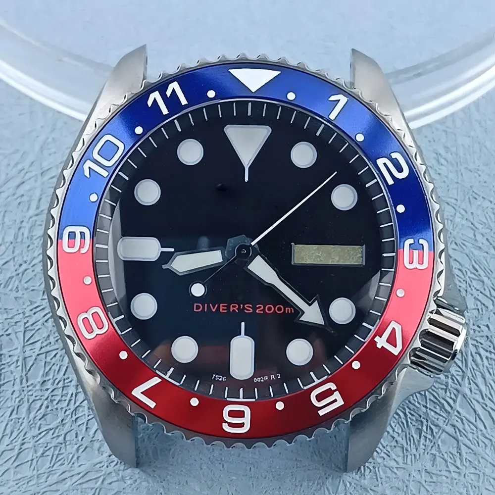 Серебристые полированные водонепроницаемые часы SKX 007 диаметром 41 мм, Двойной Купол из нержавеющей стали 316L, сапфировое стекло подходит для движения NH34 NH35 NH36
Серебристые полированные водонепроницаемые часы SKX 007 диаметром 41 мм, Двойной Купол из нержавеющей стали 316L, сапфировое стекло подходит для движения NH34 NH35 NH36