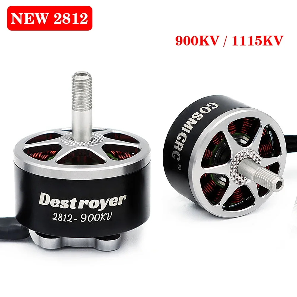 Новый бесщеточный двигатель 2812 V3 2812 900KV / 1115KV 4-6S LIPO совместимый с 7/8/9 дюймовым пропеллером для дрона RC FPV
Новый бесщеточный двигатель 2812 V3 2812 900KV / 1115KV 4-6S LIPO совместимый с 7/8/9 дюймовым пропеллером для дрона RC FPV