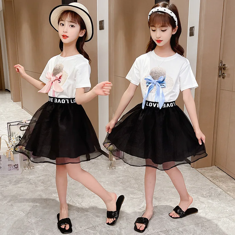 Teenage Girls Light Summer Clothes Suit 2023 Hot Cotton Cute Short-sleeve College Style Fashion Princess Skirt Two-piece Suit
Teenage Girls Light Summer Clothes Suit 2023 Hot Cotton Cute Short-sleeve College Style Fashion Princess Skirt Two-piece Suit