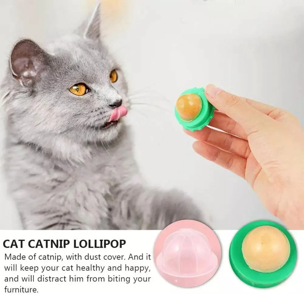 1pc Cat Sugar Ball Cat Snacks Candy Licking Solid Nutrition Cat Treats Ball Toy Natural Catnip And Sucker For Cats Random Color
1pc Cat Sugar Ball Cat Snacks Candy Licking Solid Nutrition Cat Treats Ball Toy Natural Catnip And Sucker For Cats Random Color