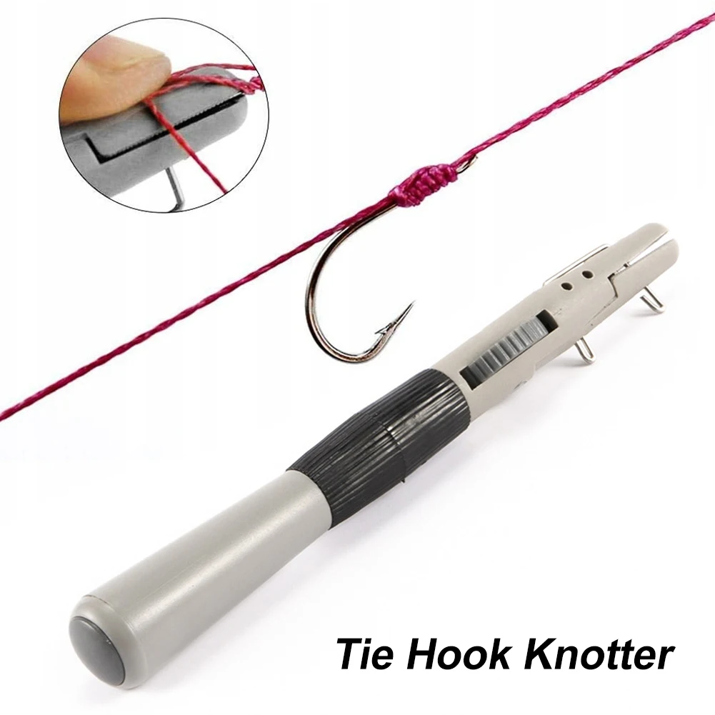 Fishing Knot Fast Tying Tool Fish Hook Tier Gray Pen Shape Plastic Fish Hook Wire Tier Knotter For Outdoor Fishing Tool Tackle
Fishing Knot Fast Tying Tool Fish Hook Tier Gray Pen Shape Plastic Fish Hook Wire Tier Knotter For Outdoor Fishing Tool Tackle
