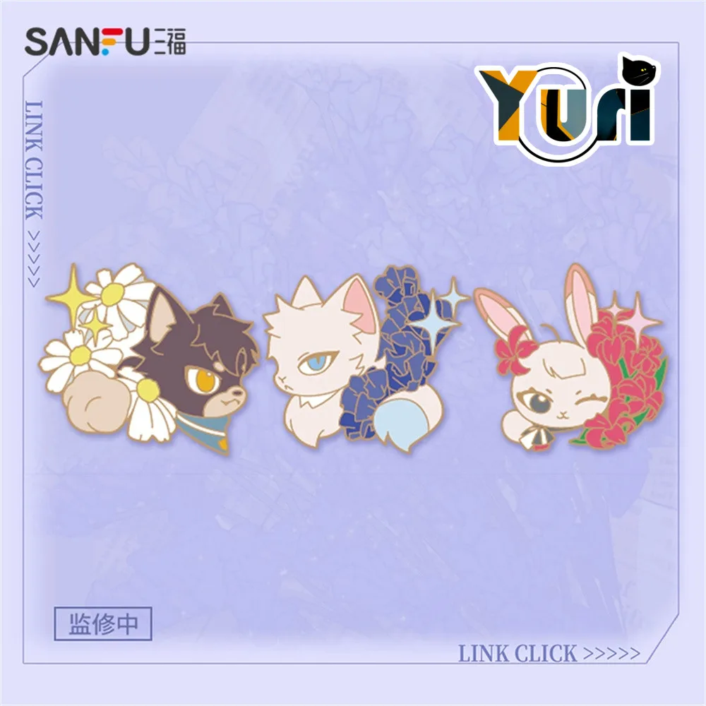 Yuri Link Click Shiguang Daili Ren Cheng Xiaoshi Lu Guang Qiao Ling Metal Badge Brooch Pin Cute Anime Cosplay Props C
Yuri Link Click Shiguang Daili Ren Cheng Xiaoshi Lu Guang Qiao Ling Metal Badge Brooch Pin Cute Anime Cosplay Props C