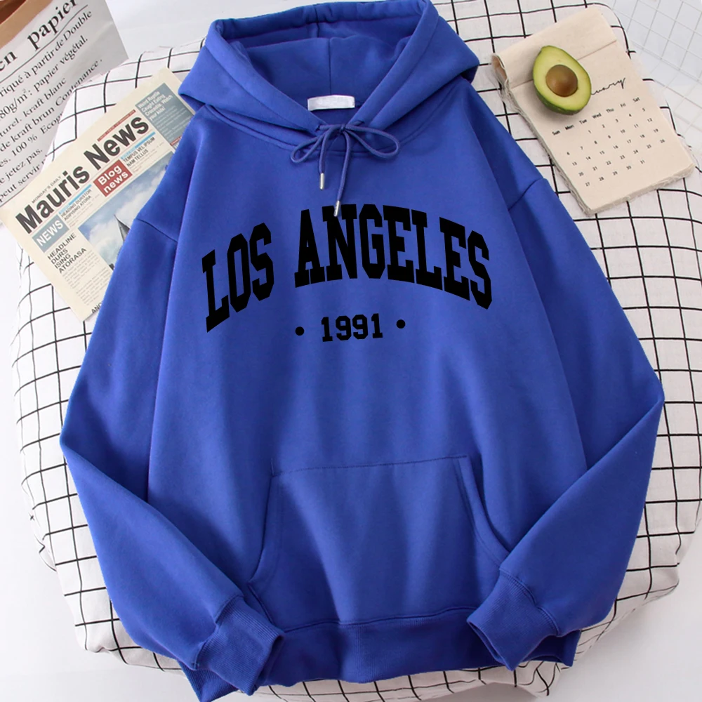 

Los Angels 1991 Usa City Letter Men Clothes Joggers Brand Tracksuit Simplicity Quality Hoodies Casual Round Neck Tops For Men