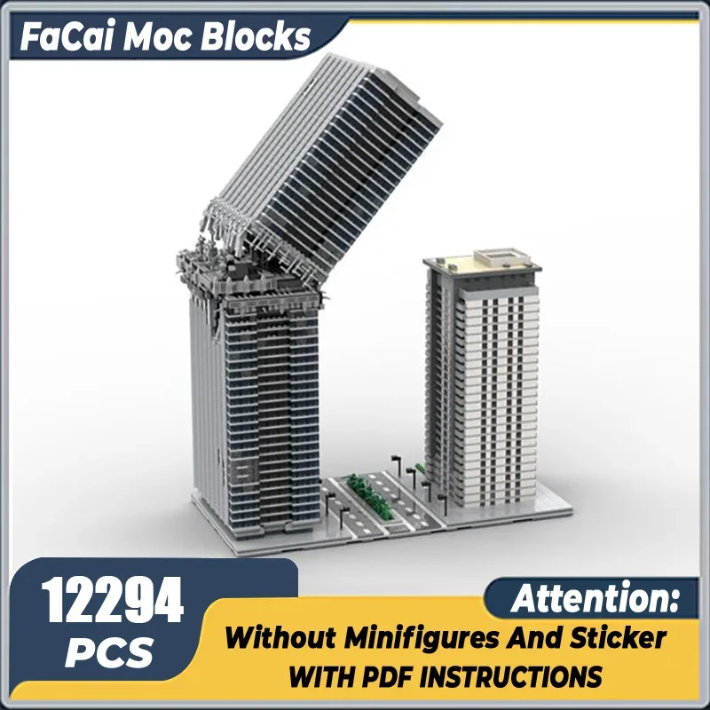 Street View Moc Building Blocks UCS Skyscraper Collapse Model Technical Bricks DIY Assembly Construction Toys For Gifts
Street View Moc Building Blocks UCS Skyscraper Collapse Model Technical Bricks DIY Assembly Construction Toys For Gifts