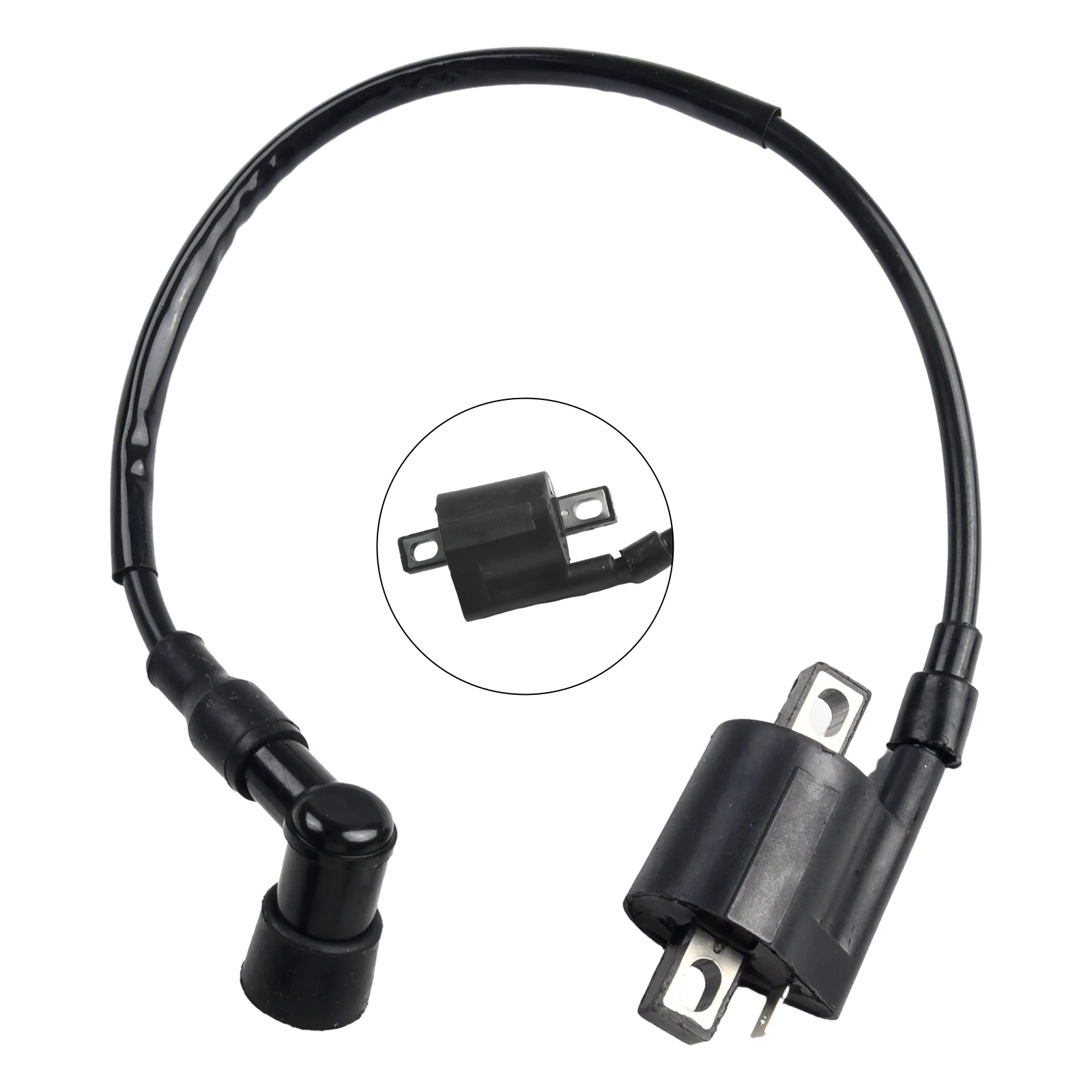 Left & Right Placement Black Motorcycle Ignition Coil Fits ATVs Scooters 50 70 110 125 150 200 250cc - Easy to Use and Install!
Left & Right Placement Black Motorcycle Ignition Coil Fits ATVs Scooters 50 70 110 125 150 200 250cc - Easy to Use and Install!