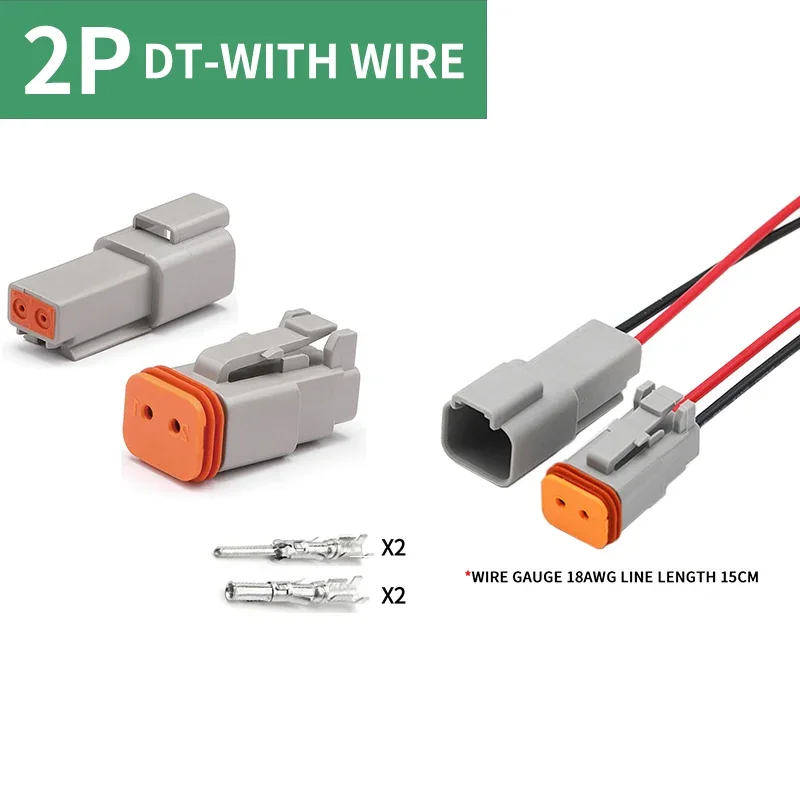 5/10/100 Sets Deutsch Type Connector Male Female Waterproof DT Connectors 2-Pin Dt04-2p Dt06-2s 8202612040,Sealable,2 Position
5/10/100 Sets Deutsch Type Connector Male Female Waterproof DT Connectors 2-Pin Dt04-2p Dt06-2s 8202612040,Sealable,2 Position
