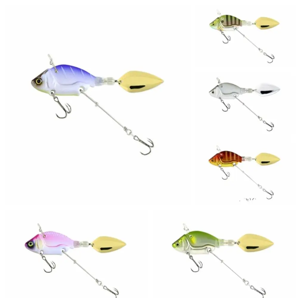 44mm 13.6g VIB Vibration Bait Spinner Fishing Lures Fishing Tackle Metal Rotating Spoon Lures Sequins Pesca Lure Hard Baits
44mm 13.6g VIB Vibration Bait Spinner Fishing Lures Fishing Tackle Metal Rotating Spoon Lures Sequins Pesca Lure Hard Baits
