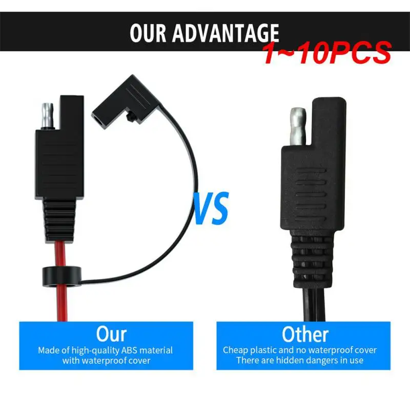 1~10PCS 1.4M 12V Ring Terminal SAE to O Ring Connecter Extension Cord Cable Connector Car Motorcycle Battery Charger Maintainer
1~10PCS 1.4M 12V Ring Terminal SAE to O Ring Connecter Extension Cord Cable Connector Car Motorcycle Battery Charger Maintainer