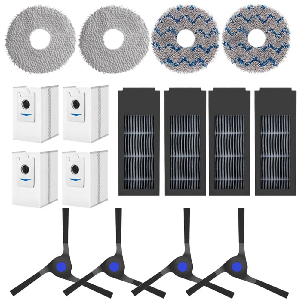 Side Brushes Filters Wipes Dust Bags Replacement Spare Parts Kit For X2 Omni X2 X2 Pro DEX86 Robot Vacuum Cleaner Accessories
Side Brushes Filters Wipes Dust Bags Replacement Spare Parts Kit For X2 Omni X2 X2 Pro DEX86 Robot Vacuum Cleaner Accessories