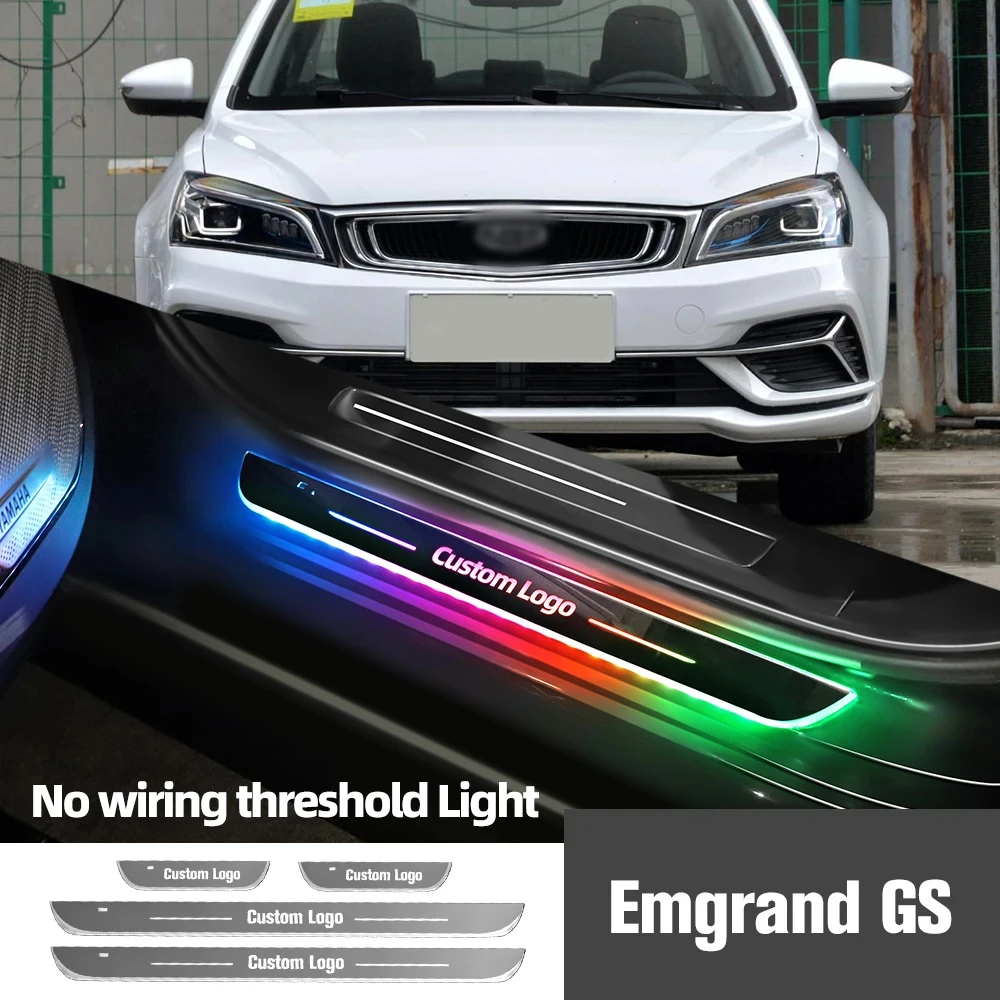 For Geely Emgrand GS 2020-2023 2021 2022 Car Door Sill Light Customized Logo LED Welcome Threshold Pedal Lamp Accessories
For Geely Emgrand GS 2020-2023 2021 2022 Car Door Sill Light Customized Logo LED Welcome Threshold Pedal Lamp Accessories