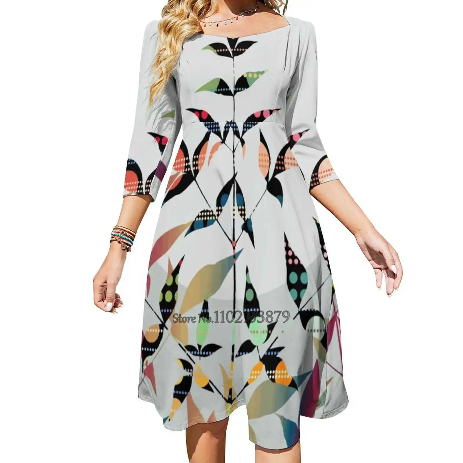 Flutter Back Lacing Backless Dress Square Neck Dress Evening Party Dresses Midi Sexy Dress Flutter Trees Branches Garden Plants
Flutter Back Lacing Backless Dress Square Neck Dress Evening Party Dresses Midi Sexy Dress Flutter Trees Branches Garden Plants