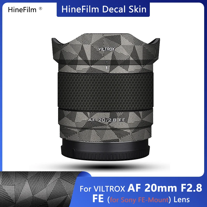 

Viltrox AF20 F2.8 E Mount Lens Decal Skin for Viltrox AF 20mm F2.8 FE Lens Anti Scratch Wrap Cover 20-1.8 Lens Sticker Film