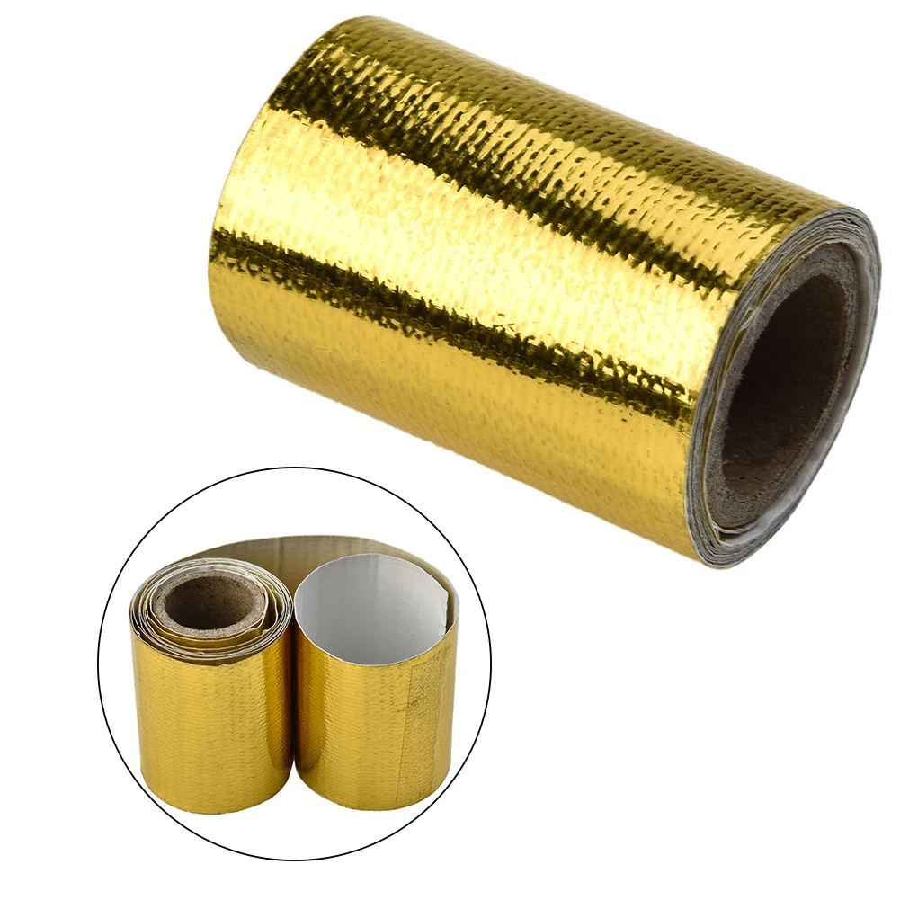 Practical Heat Shield Wrap Tape 1 Roll Air Intake Car Exhaust Exhaust Tape Fiberglass Foil Tape GMJJ3946 Gold Sealed
Practical Heat Shield Wrap Tape 1 Roll Air Intake Car Exhaust Exhaust Tape Fiberglass Foil Tape GMJJ3946 Gold Sealed