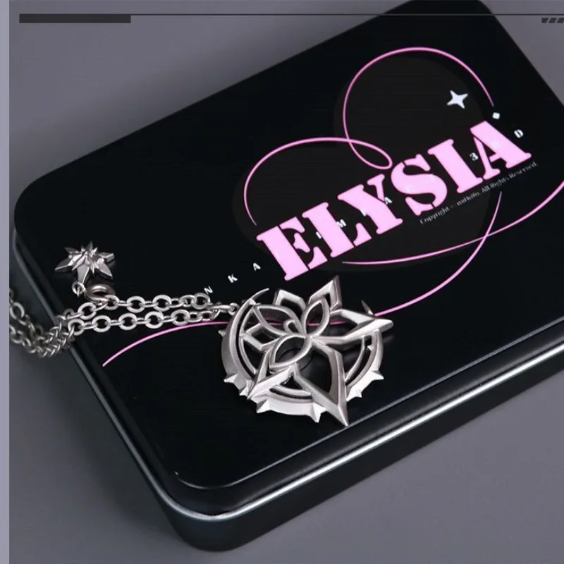 Elysia Anime Accessories Necklace Women Honkai Impact 3 Necklaces for Woman Fashion Hollow Game Peripheral Cosplay Jewelry Gift
Elysia Anime Accessories Necklace Women Honkai Impact 3 Necklaces for Woman Fashion Hollow Game Peripheral Cosplay Jewelry Gift