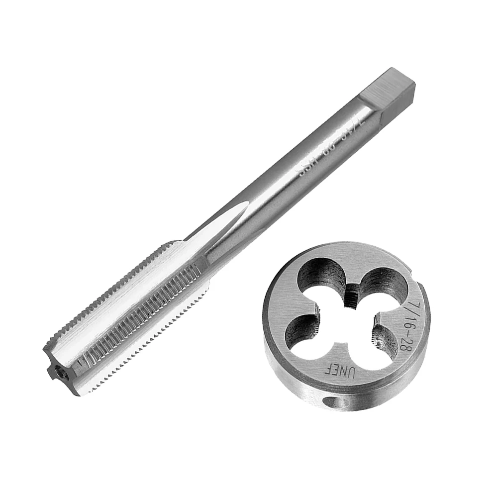 2pcs/set Metalworking Tap+die Hand Taps 7/16"-28 UN Tap Clockwise Cutting High Speed Steel Machine Thread Tap
2pcs/set Metalworking Tap+die Hand Taps 7/16"-28 UN Tap Clockwise Cutting High Speed Steel Machine Thread Tap
