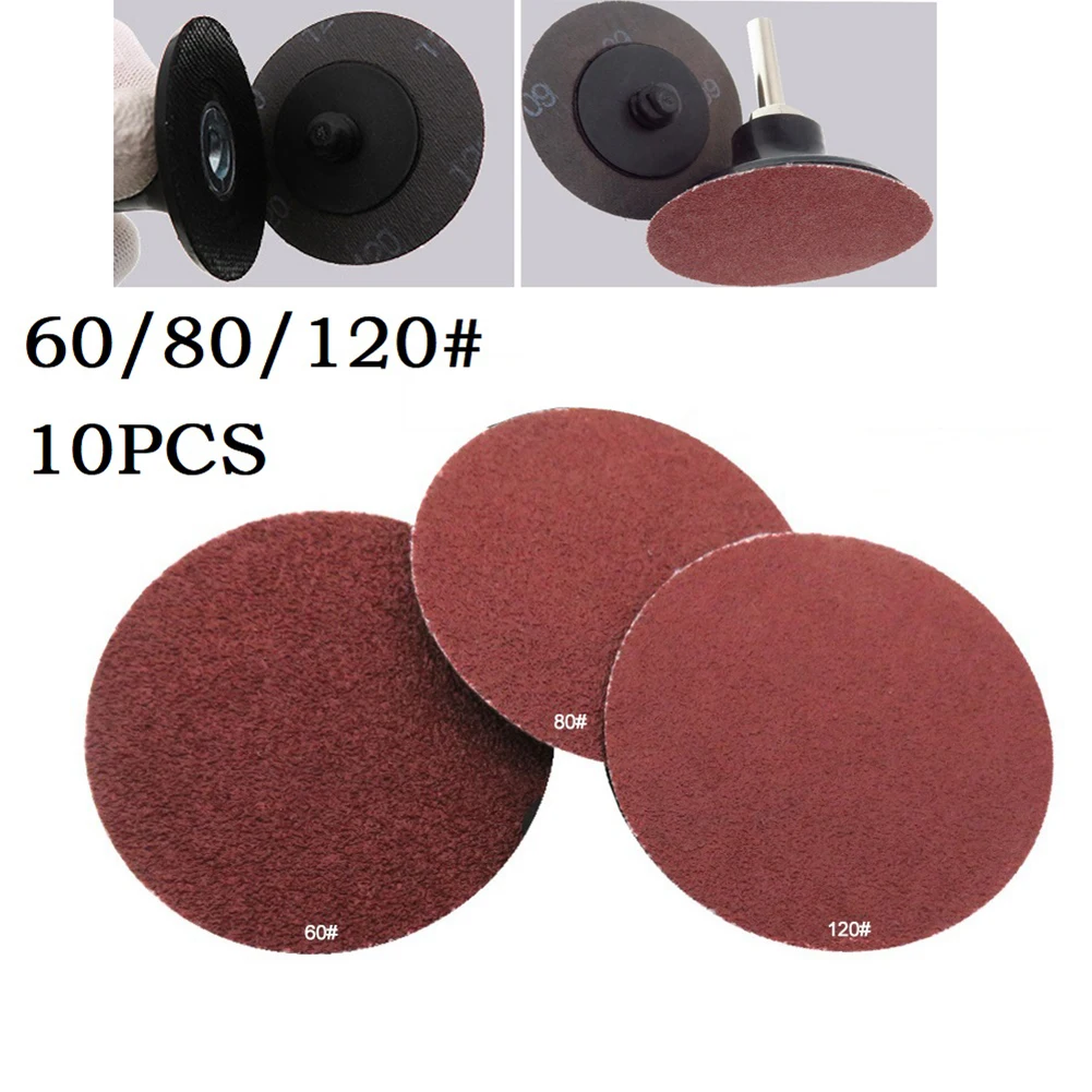 10pcs 60/80/120 Grit 2inch 50mm Sanding Disc For Polishing Pad SanderPaper Disk For Surface Prep / Finishing Work Tool Parts
10pcs 60/80/120 Grit 2inch 50mm Sanding Disc For Polishing Pad SanderPaper Disk For Surface Prep / Finishing Work Tool Parts