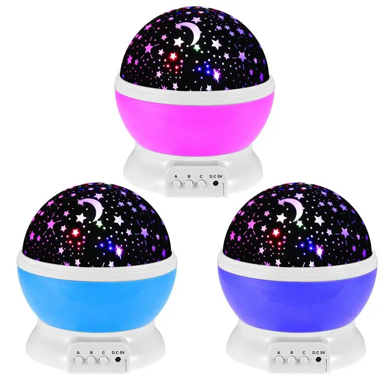 

Kid Star Night Light Portable LED Star Projector For Birthday Christmas Gifts Starry Projector Light For Toddler Kids Sleep