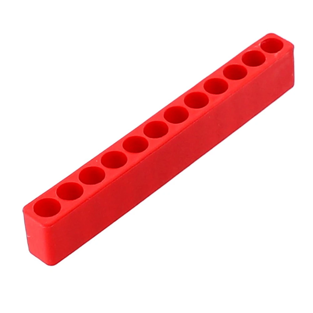 Durable Bit Holder Holder 12 Holes 4pcs Black Red Drill Bits Tool Hexagonal Shank Plastic Screwdriver Bit Holder
Durable Bit Holder Holder 12 Holes 4pcs Black Red Drill Bits Tool Hexagonal Shank Plastic Screwdriver Bit Holder