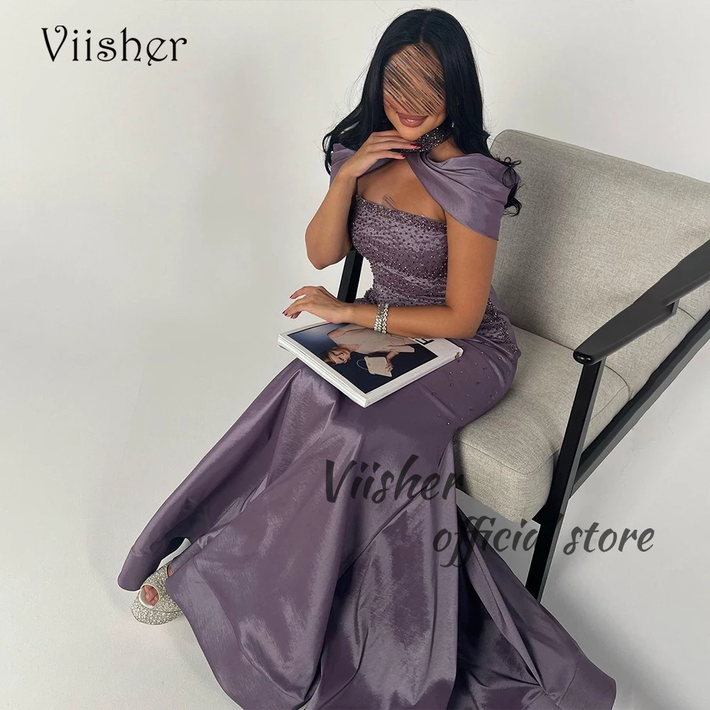 Dubai Arabic Mermaid Evening Dresses Beaded Satin Long Formal Prom Dress with Train Evening Party Gowns 2024
Dubai Arabic Mermaid Evening Dresses Beaded Satin Long Formal Prom Dress with Train Evening Party Gowns 2024