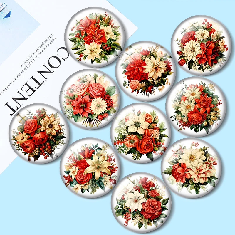 Rose Lily Flower 10pcs 10pcs 12mm/16mm/18mm Round Photo Glass Cabochon Demo Flat Back Making findings 
Rose Lily Flower 10pcs 10pcs 12mm/16mm/18mm Round Photo Glass Cabochon Demo Flat Back Making findings